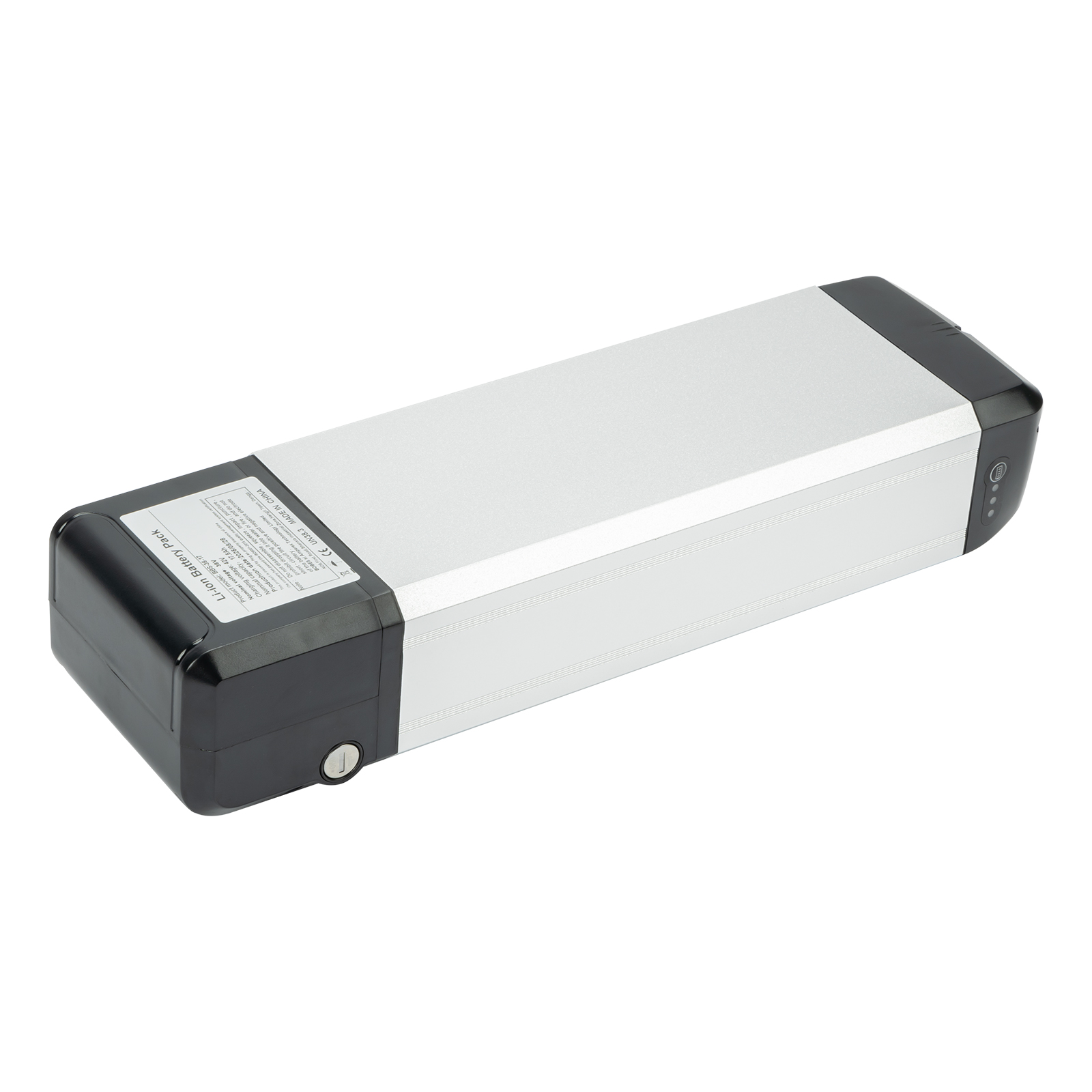 博贝斯工厂直销 36V/48V 10-30Ah 后货架电动自行车锂电池组，自带照明车灯