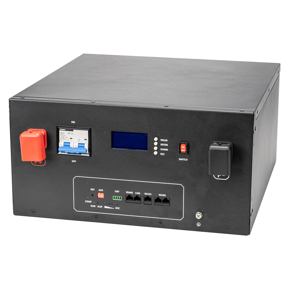 壁挂式储能电池10 KWh 5KWh 可堆叠锂电 48V 51.2V 100Ah/200Ah/280Ah 家用磷酸铁锂太阳能储能电池